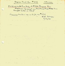 Section 10 - Express Trail Car [621] Notes